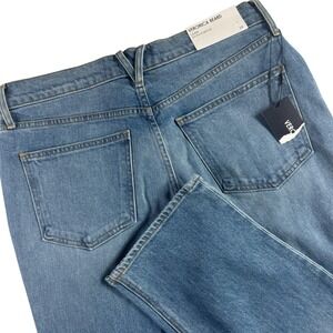 Veronica Beard Leah Straight Leg Jeans Women 29 Blue Mid Rise Stretch Denim